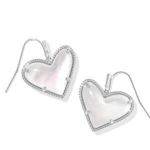 Kendra Scott mother of pearl earrings